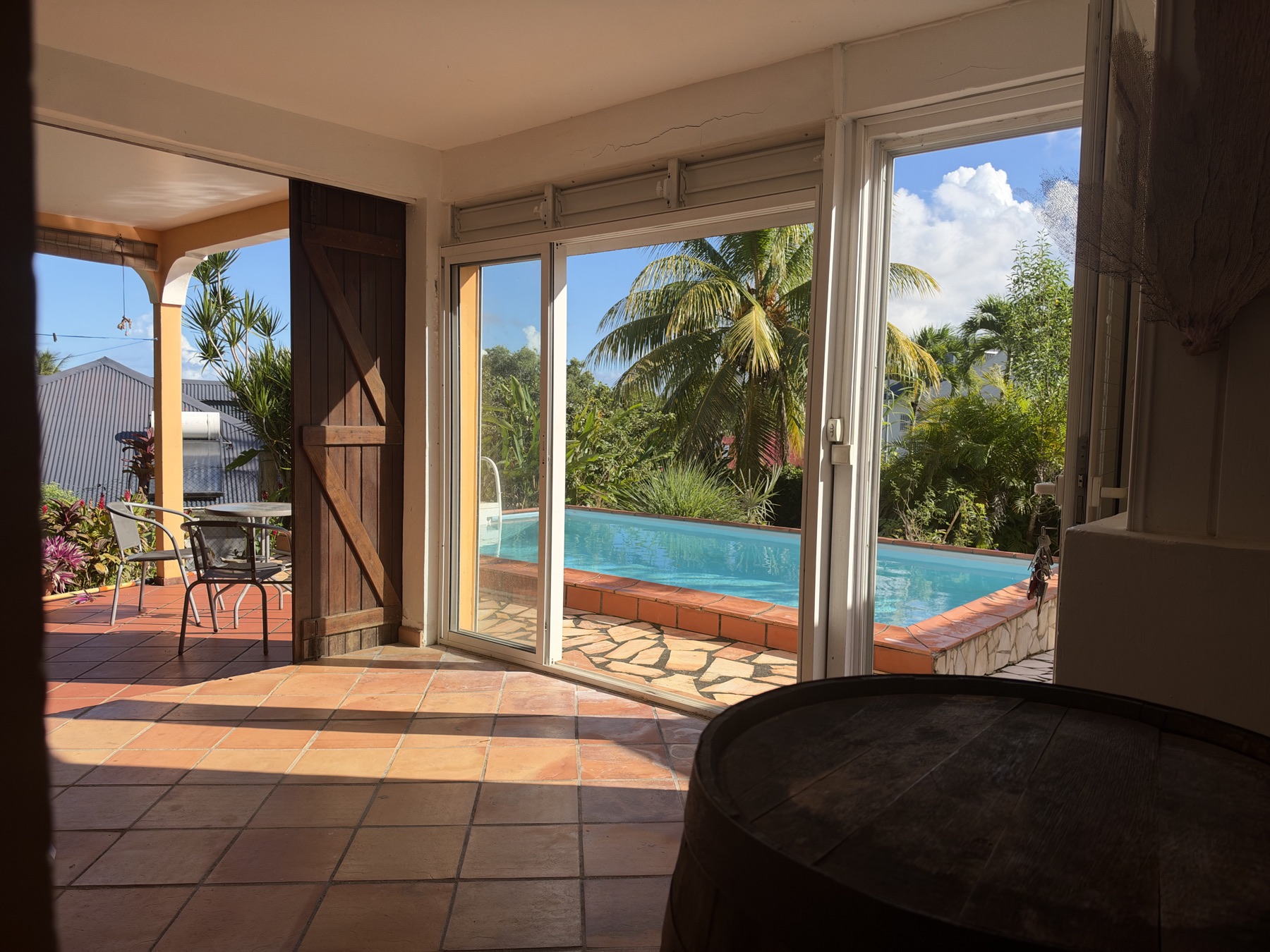 Piscine du Gîte Émeraude
